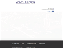Tablet Screenshot of mccooljunction-ne.com